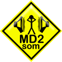 Logo MD2 SOM COMERCIO E ACESSÓRIOS